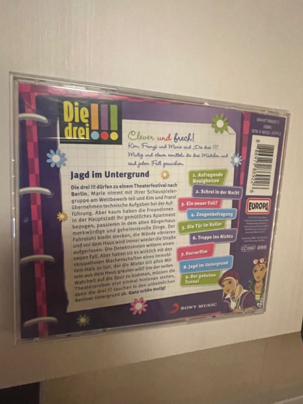Hörbücher: CD - Die Drei !!! "Jagd im Untergrund" – Gebraucht aus Oberuzwil von Coolan 1
