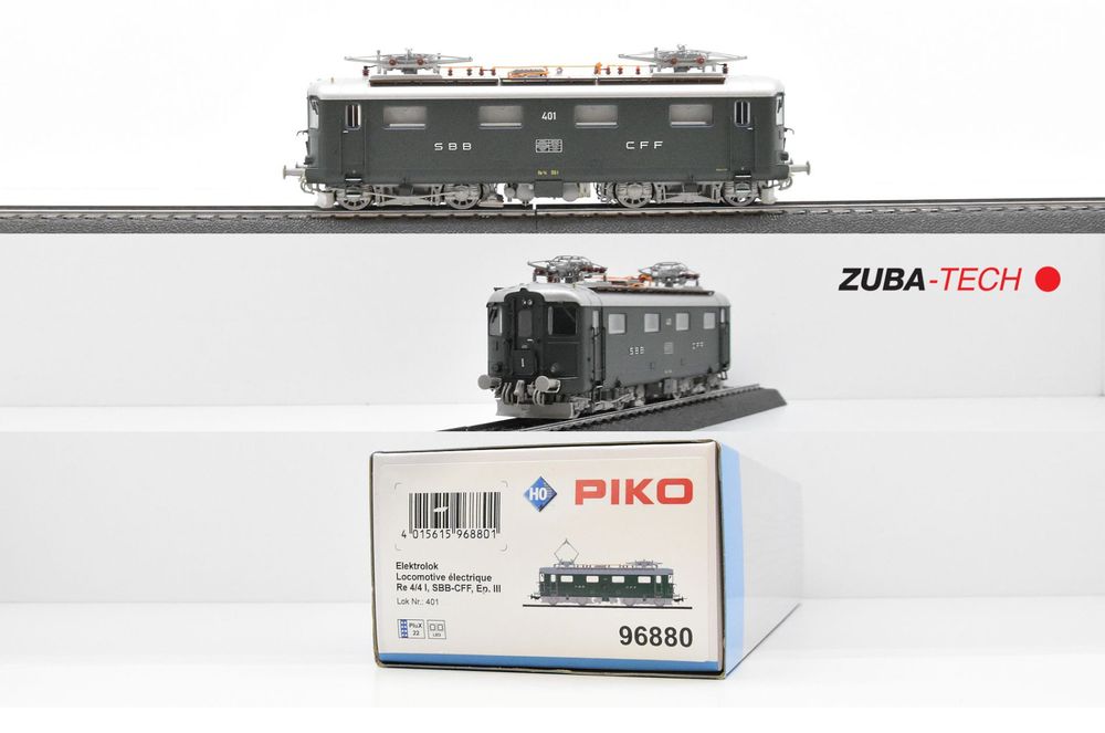 Piko 96880 E-Lok Re 4/4 I der SBB, H0 GS Analog mit OVP (Neu (gemäss ...
