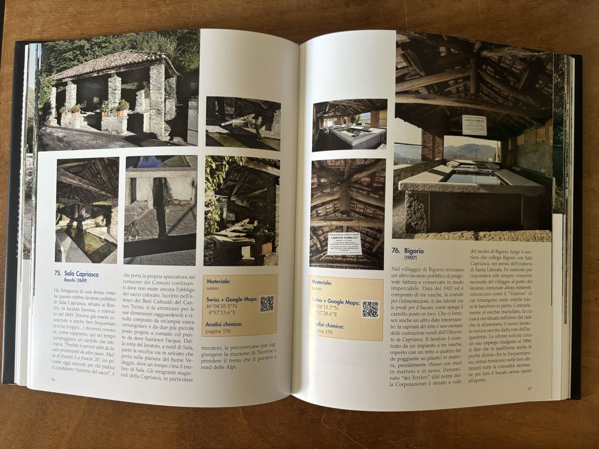 Bücher: Acqua, Granito e Larice: Tessiner Brunnen – Gebraucht aus Zürich von WWehrle 1