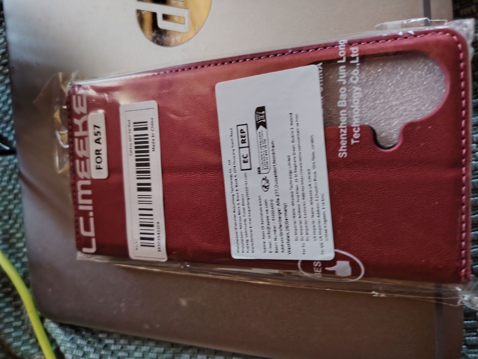 Samsung Covers & Schutzfolien: Étui portefeuille Samsung A57  – Neu und originalverpackt aus Porsel von Tip-top-vente 1