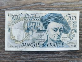 Frankreich 50 Francs 1989 !!!!!!!