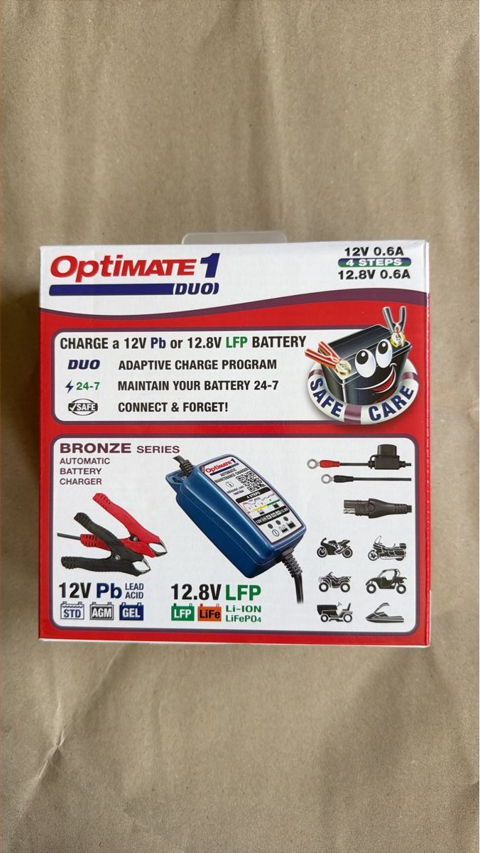Chargeurs batteries: OptiMATE 1 DUO Batterieladegerät 12V 0.6A 4Steps NEU – Neuf avec emballage d'origine à Kreuzlingen par Roller-Werkstatt