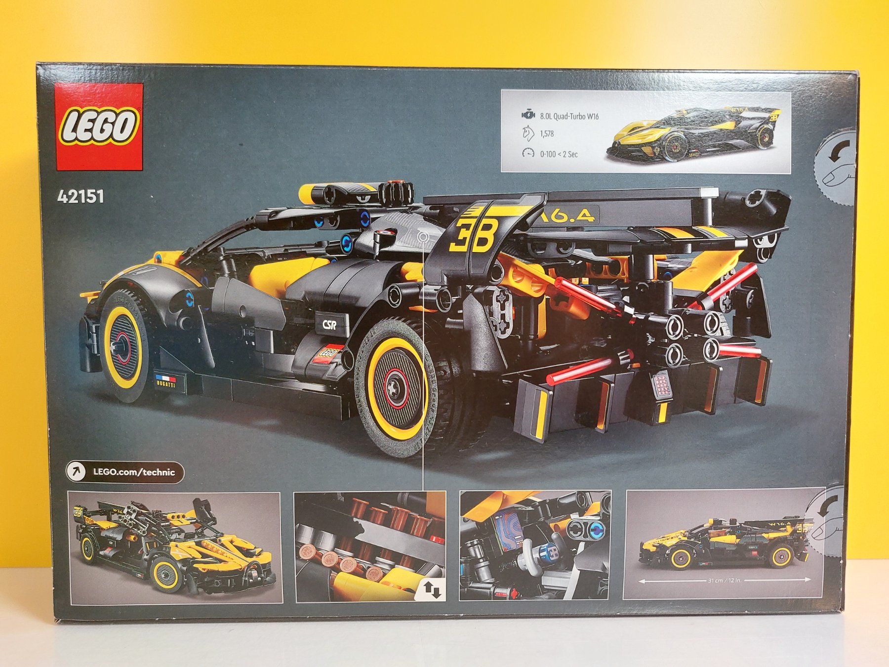 Lego Baukästen: LEGO Technic 42151 Bugatti - Bolide  NEU – Neu und originalverpackt aus St.Gallen von TinasBauundSpiel 1
