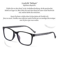 Lesebrille Ballagio grau +1.0 +1.5 +2.0 +3.5