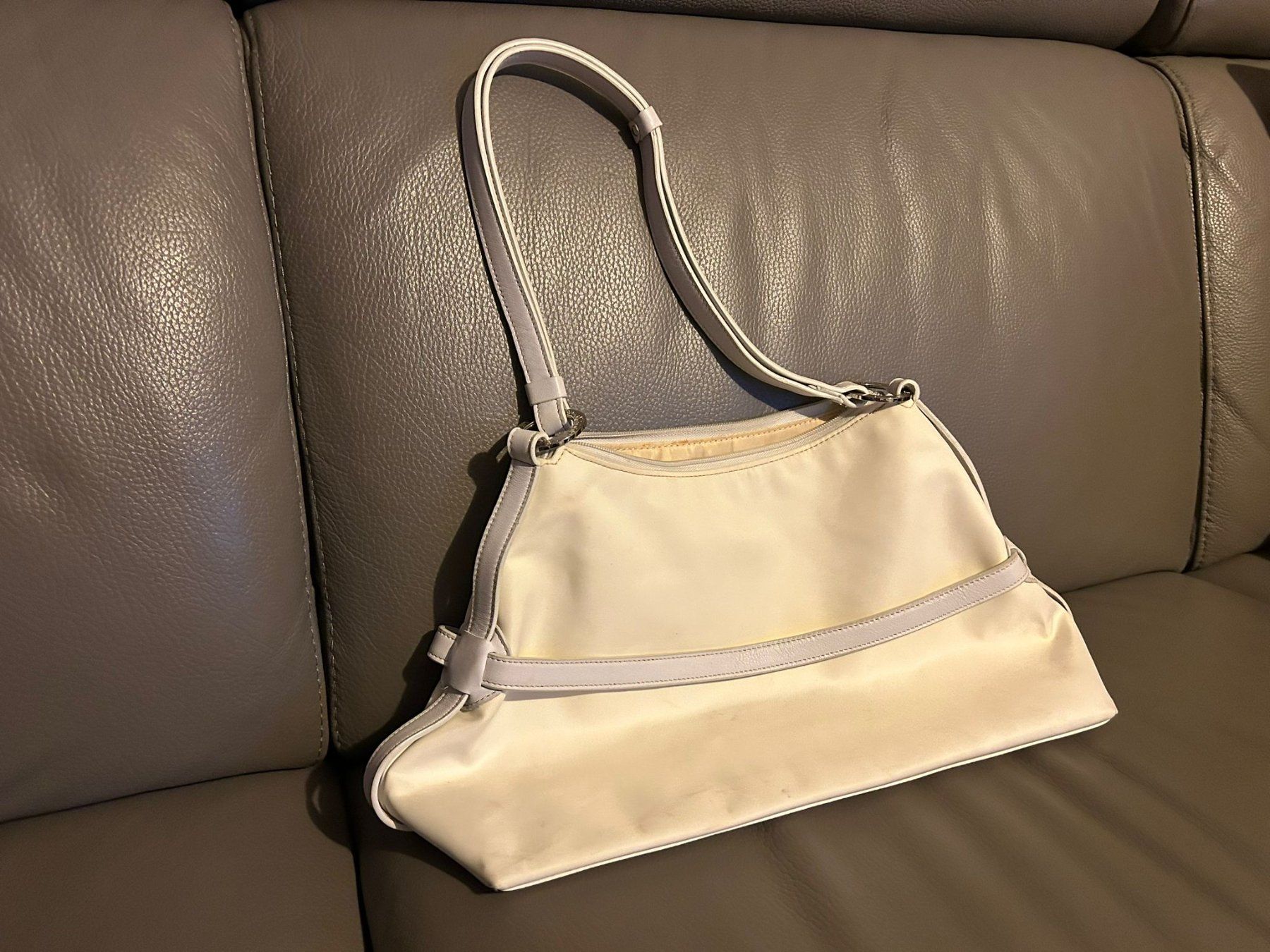Borse da donna: Borsetta da spalla B. Cavalli color avorio – Usato da Melano venduto da H-Sara 1