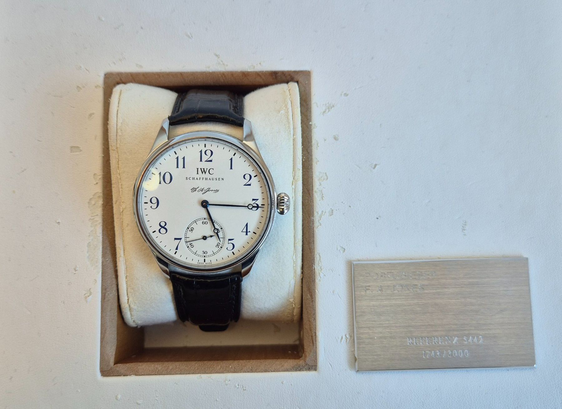 IWC Orologi: IWC Portugieser F.A. Jones – Usato da Oeschgen venduto da EHS_Betriebs 3