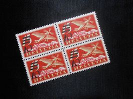CH Z 19b**  Viererblock   Flugpost  1935  Z CHF 140