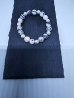 Rosa Zebra Jaspis matt Armband