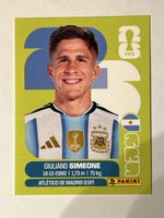 Panini FIFA WC 2026 Giuliano Simeone Sticker ARG 20