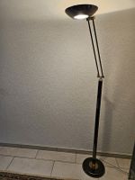 Stehlampe LACRI RIMINI Schwarz/Gold, einwandfreier Zustand!