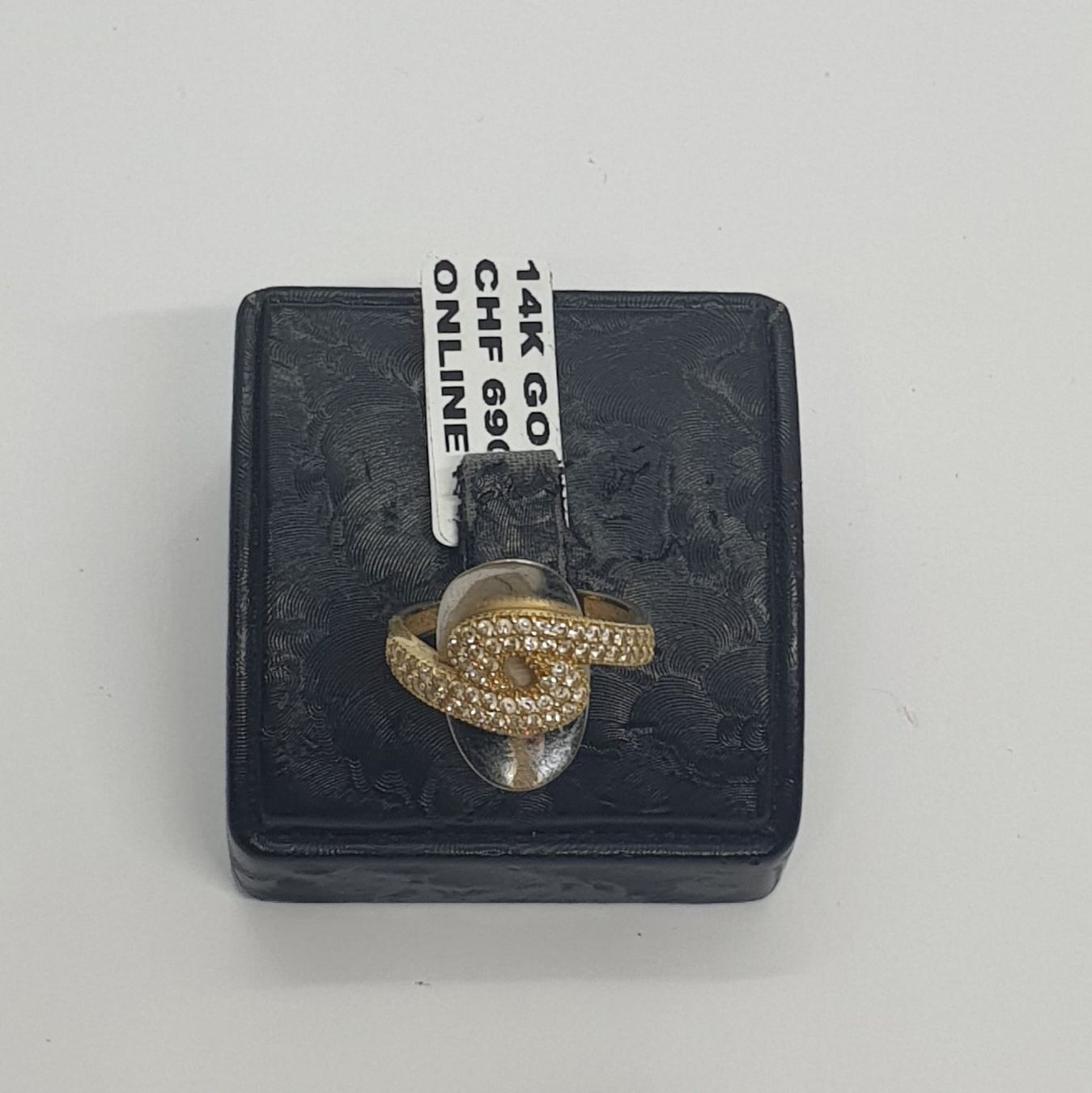 Anelli: Echt 14K Gold Ring – Usato da Luzern venduto da Luzern-Goldhaus