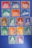 Serie 'Baudenkmäler, neue Motive' 1964 Nr.412-427 gestempelt