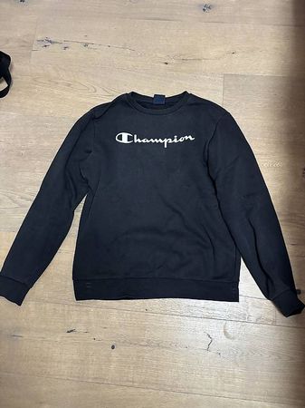originaler schwarzer Champion Pullover