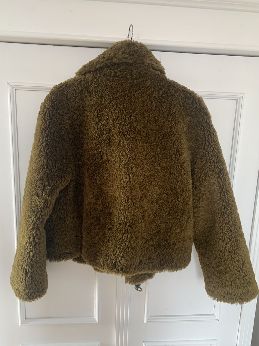 Marella Vestes: Marella Teddy Jacke grün Grösse 36 – D'occasion à Zürich par MK124 2