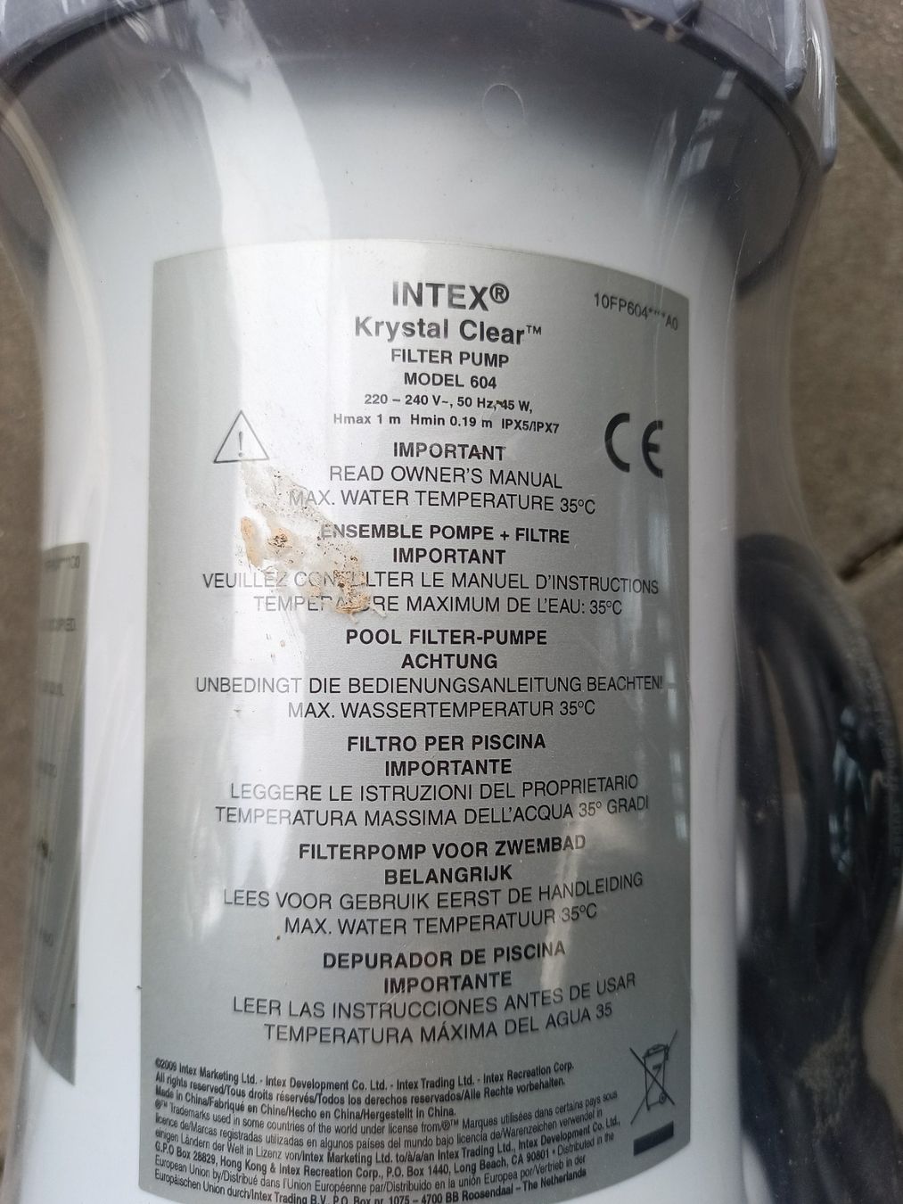 Intex Piscine: Intex Pool Pumpe mit Filter neu – Nuovo e nell'imballaggio originale da Bischofszell venduto da kro_ykt6 2