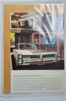 ´64 WIDE-TRACK PONTIAC – WERBUNG - PUBLICITÉ