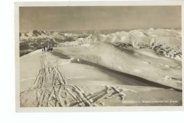 Arosa  Skifahrt vom  Weisshornsattel, 1933