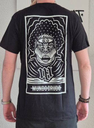 T-Shirt Mundo Crudo "Indio Black" Grösse L