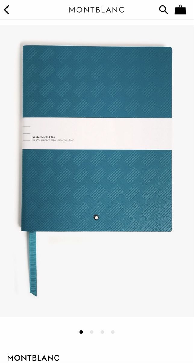 Montblanc Schreibblöcke: Montblanc Textured-Leather Notebook #149 – Neu und originalverpackt aus Cham von yl01CH