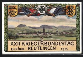 Ganzsache PP27C257 /01: Reutlingen, XXII