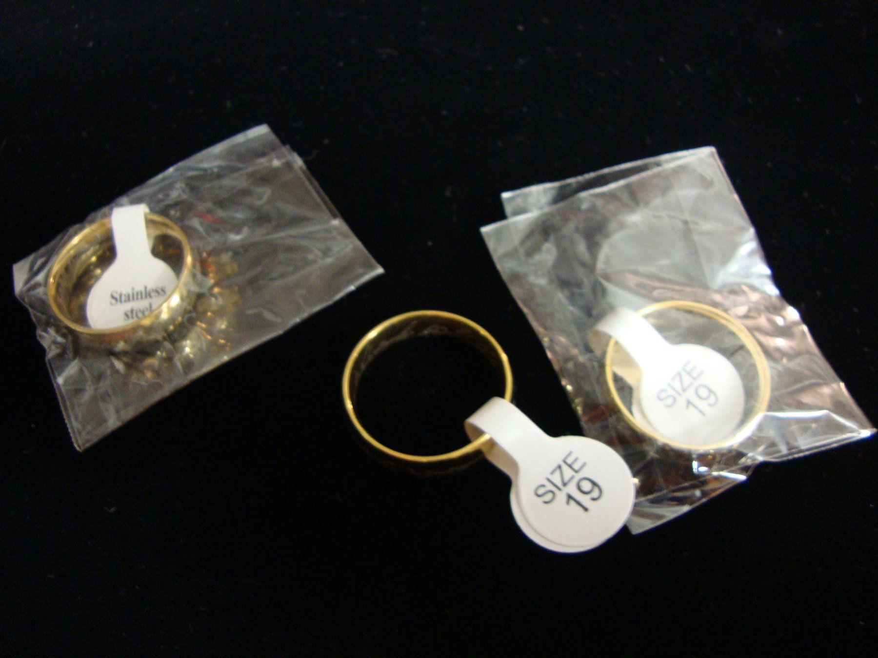 Ringe: Set. Ringe 3 Stk. "Herr der Ringe" – Gebraucht aus Wallisellen von Mf1000 2