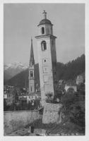 Schiefer türm in St. Moritz