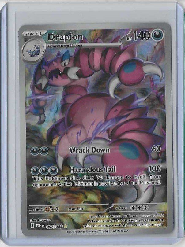 Pokémon Sammelbilder & Trading cards: Pokémon - Drapion 097 EN – Neu (gemäss Beschreibung) aus Steffisburg von Pat_Stoll