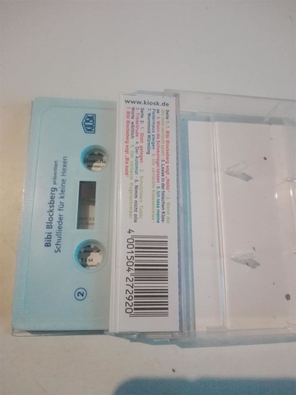 Musicassette: Bibi Blocksberg - (Schullieder)      'MC – Usato da St.Gallen venduto da elk2022 2