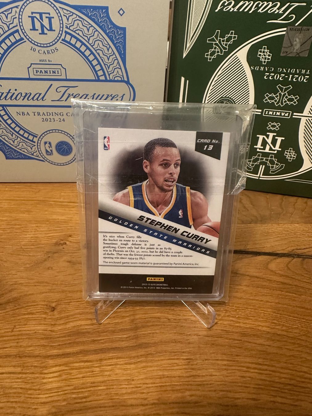 Nba Sammelbilder & Trading cards: Carte NBA Stephen Curry Elite Dominators patch – Gebraucht aus Vullierens von Gaara04 1