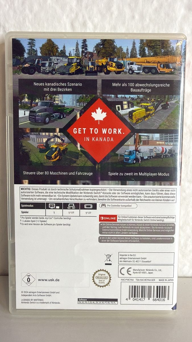 Nintendo Jeux: Construction Simulator 4 Nintendo Switch Game - Great Cond. – D'occasion à Ehrendingen par bubulence 1