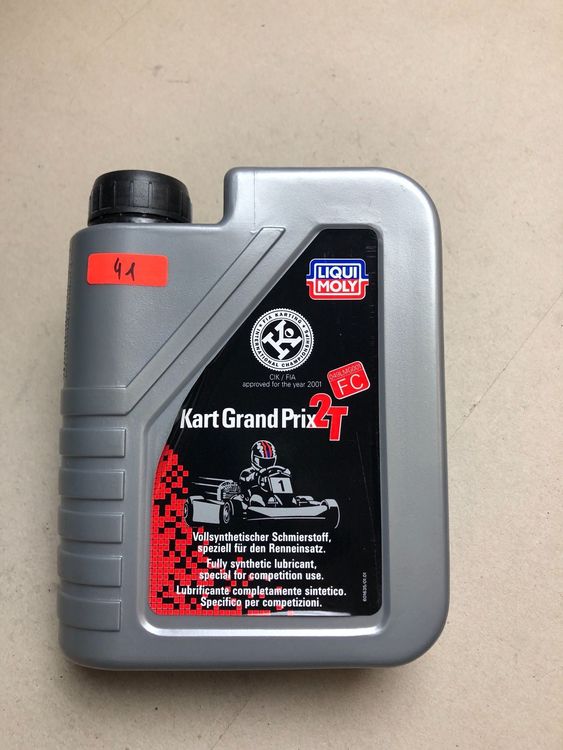 12 LT Litri Olio Motul Kart Grand Prix 2T 100% Sintetico Go Kart