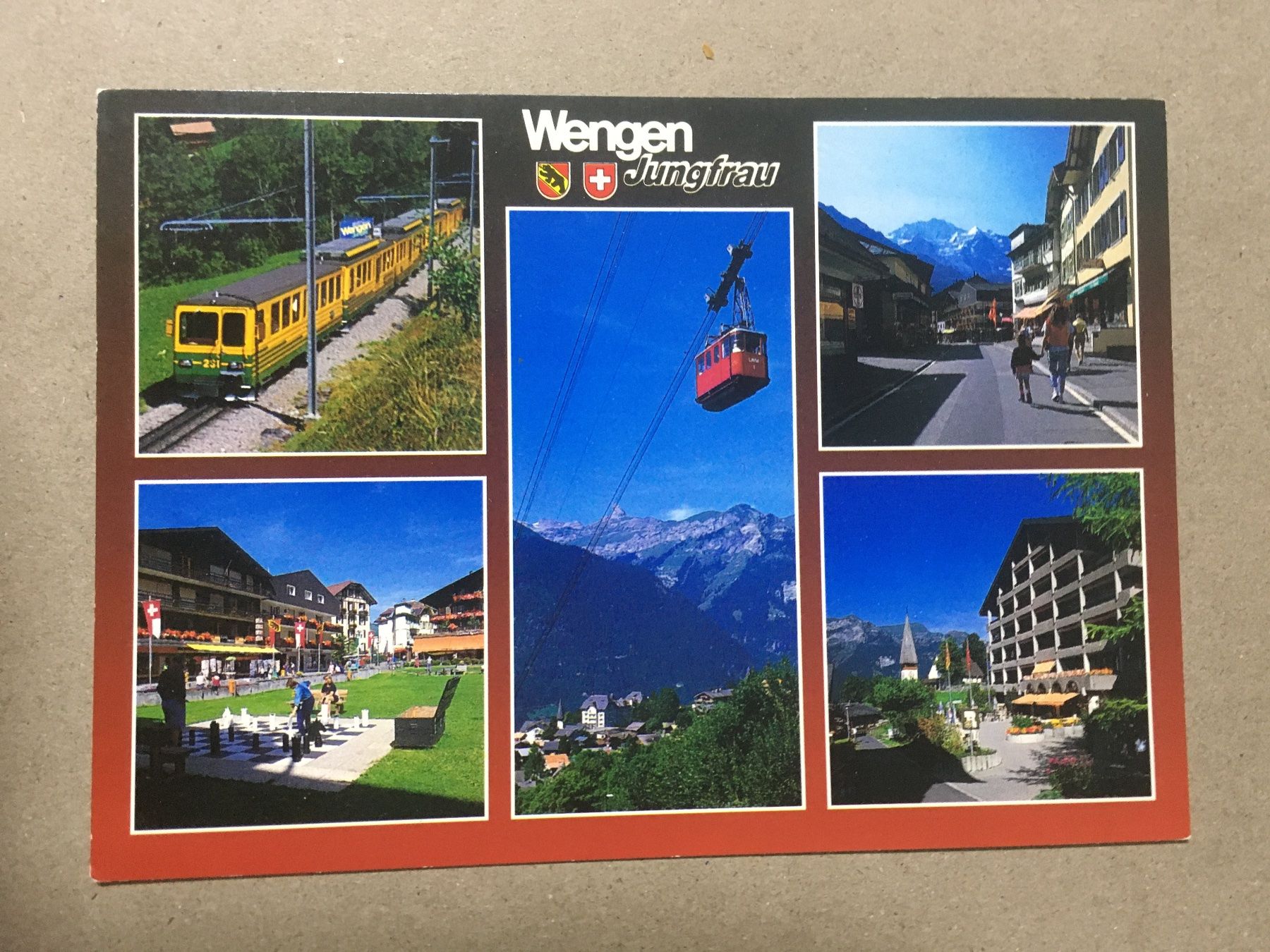 Cartes postales: Wengen Bern mehrbildrig – D'occasion à Küttigen par Melisch1000