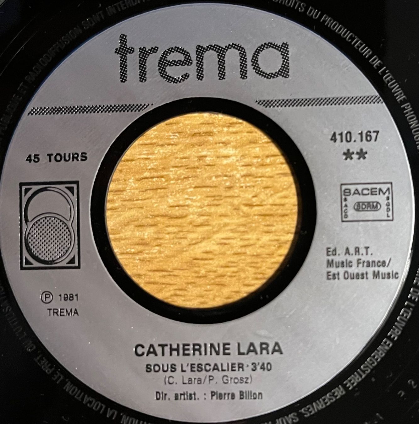 Schallplatten: CATHERINE LARA - JOHAN / SOUS L'ESCALIER – Gebraucht aus Bussigny von vinyl-pas-cher 3