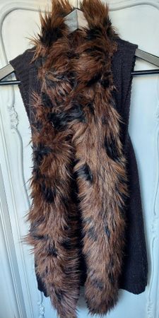 Weste/Gilet #Kunstpelz #M