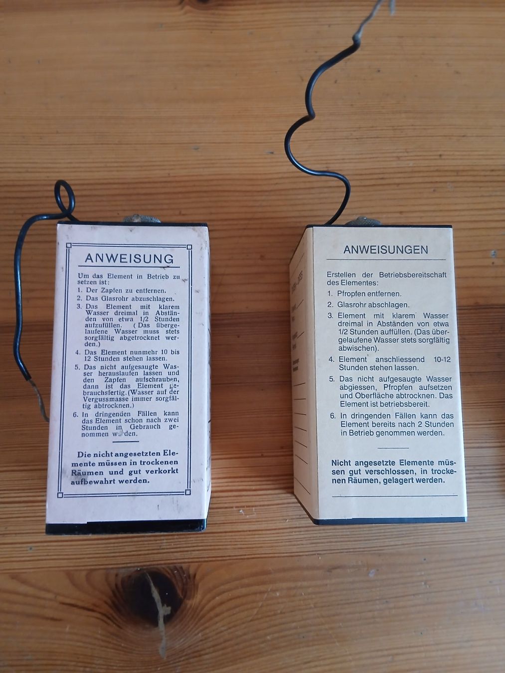 Misurare: Schiebewiderstand und 2 Leclanché Batterien alt – Usato da Oberentfelden venduto da Trinity1945 6