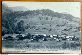 Les Diablerets - Plan & Palette d'Isenau 1912