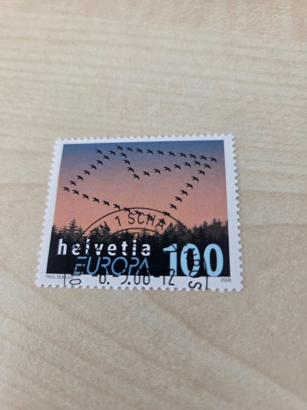 Alle Briefmarken: 2008 Europamarke Briefe – Gebraucht aus Aarau von Casl63