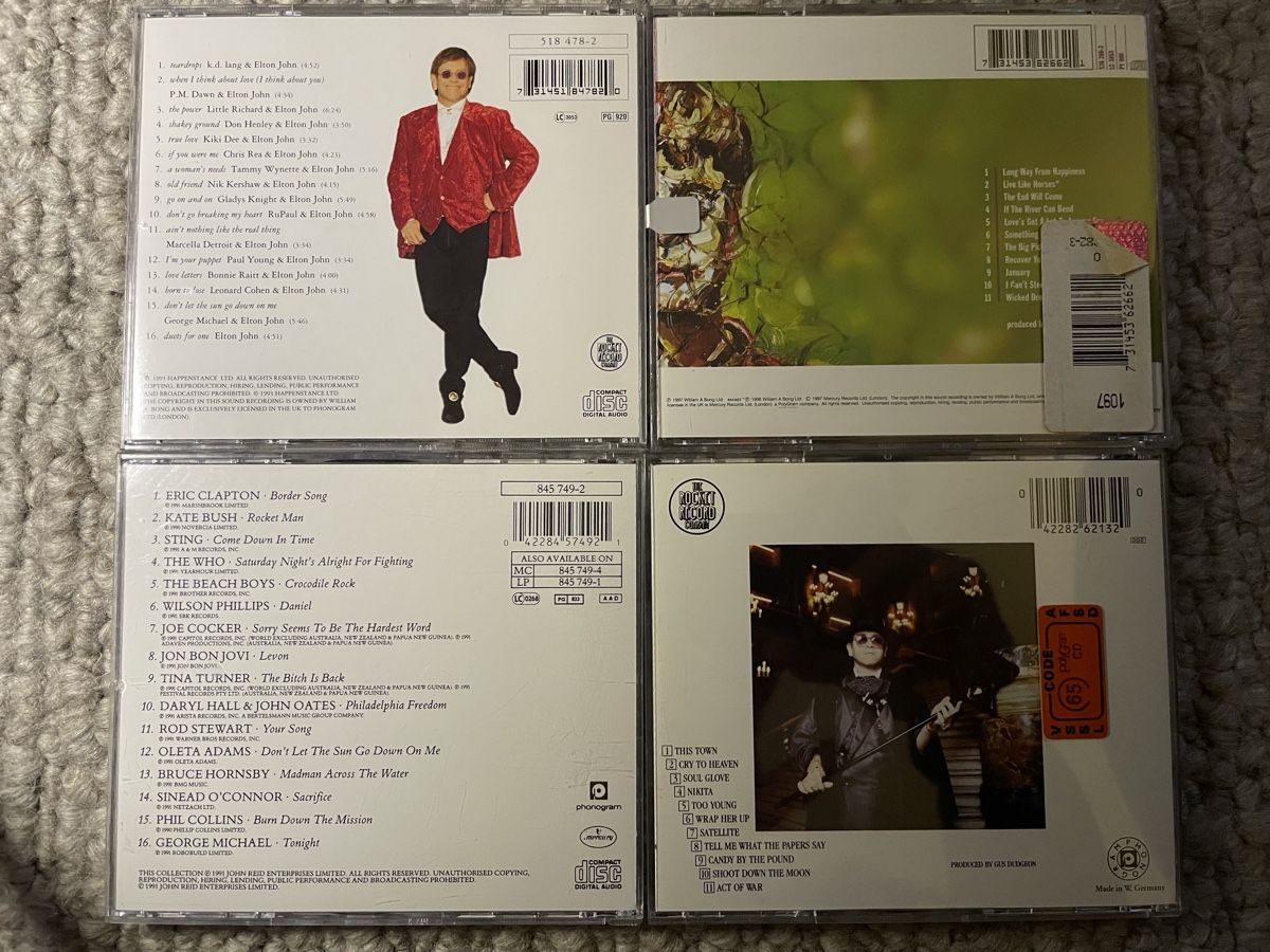 CD: 4x Elton John – Usato da Reinach AG venduto da trigger7811 1