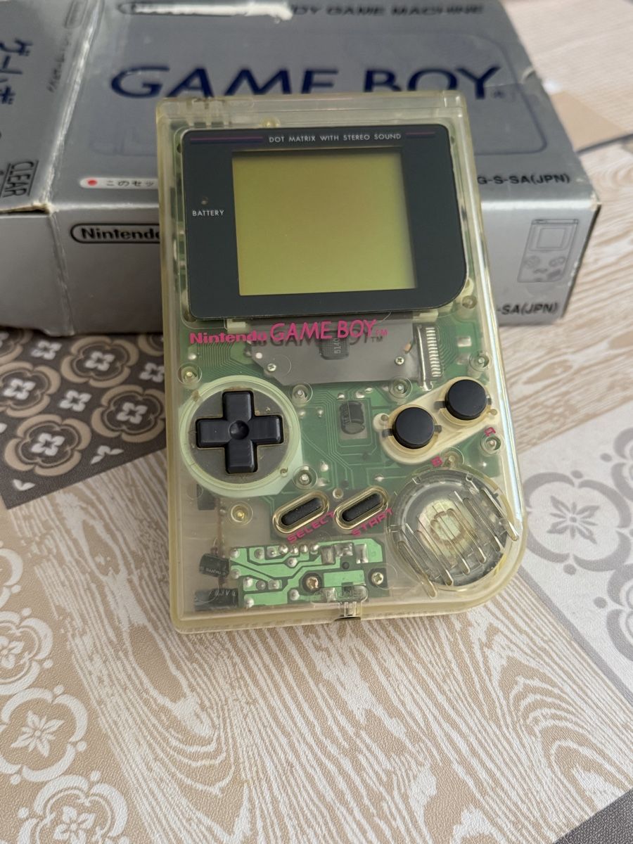 Nintendo Console: Game Boy Transparente + Tetris – Nuovo (secondo la descrizione) da SION venduto da MARCO-P-SION
