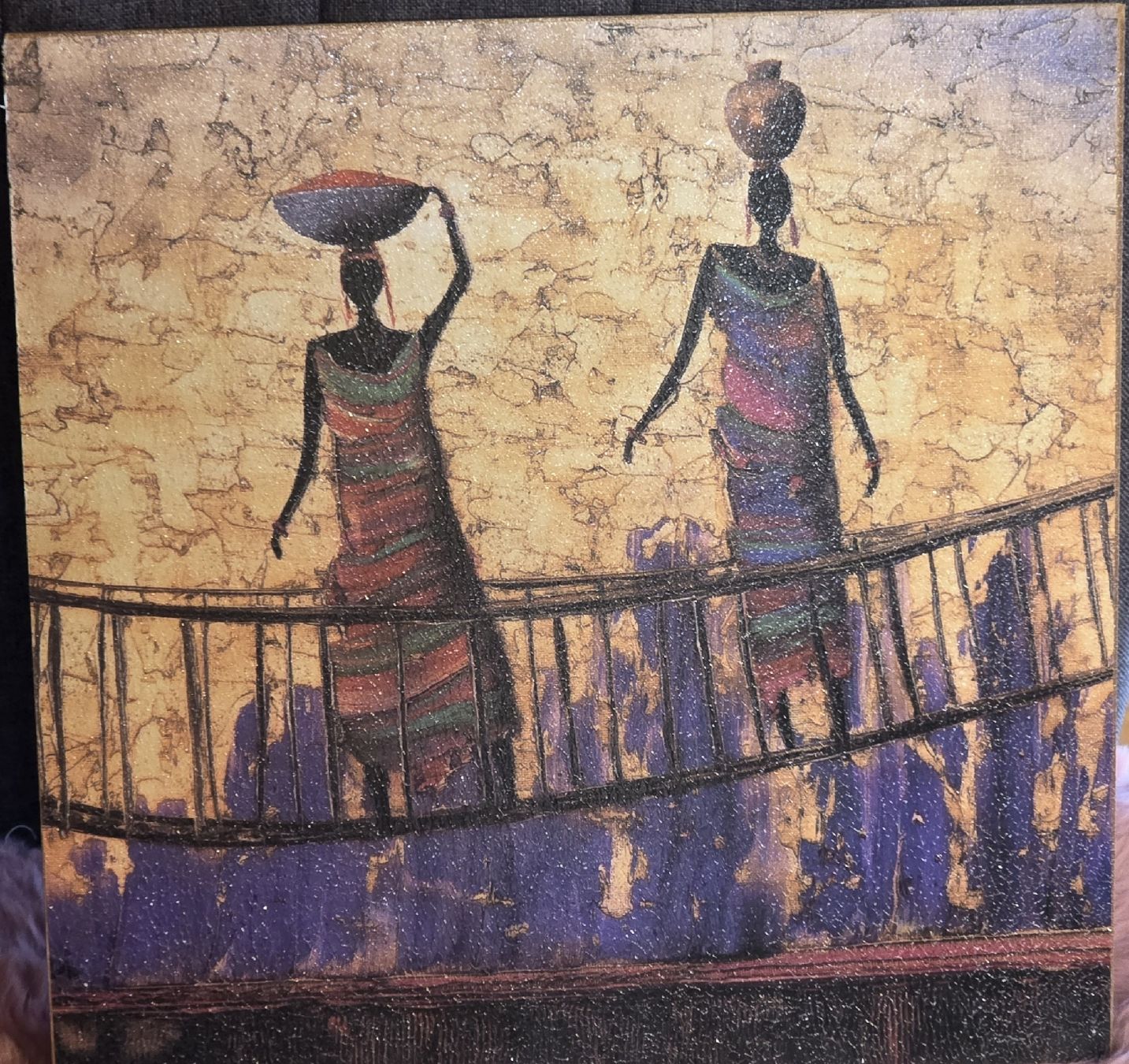 Gemälde: " Gathering Water " Michel Rauscher – Gebraucht aus Rohrbach von lod_m58r