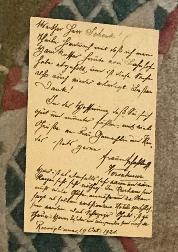 Alle Briefmarken: 1 Postkarte 1921 – Gebraucht aus Koblenz von Markenhimmel 1