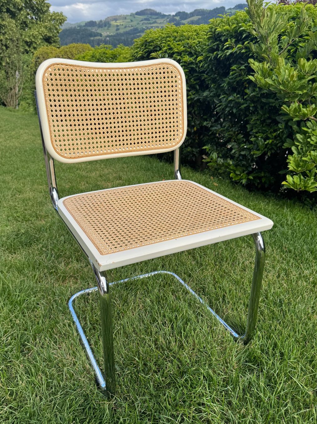 Sedie: Freischwinger Wiener Geflecht Stuhl Thonet – Usato da Steffisburg venduto da smocky17