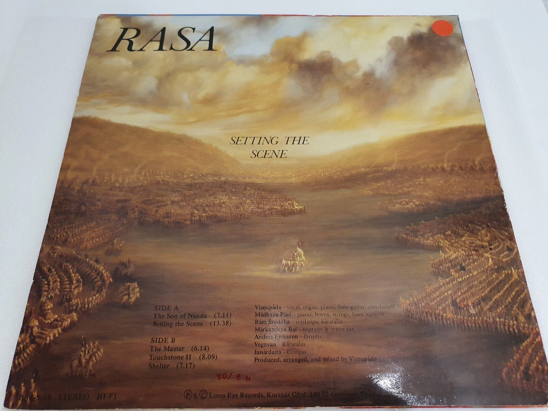 Dischi in vinile: Rasa - Setting The Scene (LP, Jazz) – Usato da Uster venduto da Vinyl-Leidenschaft 1