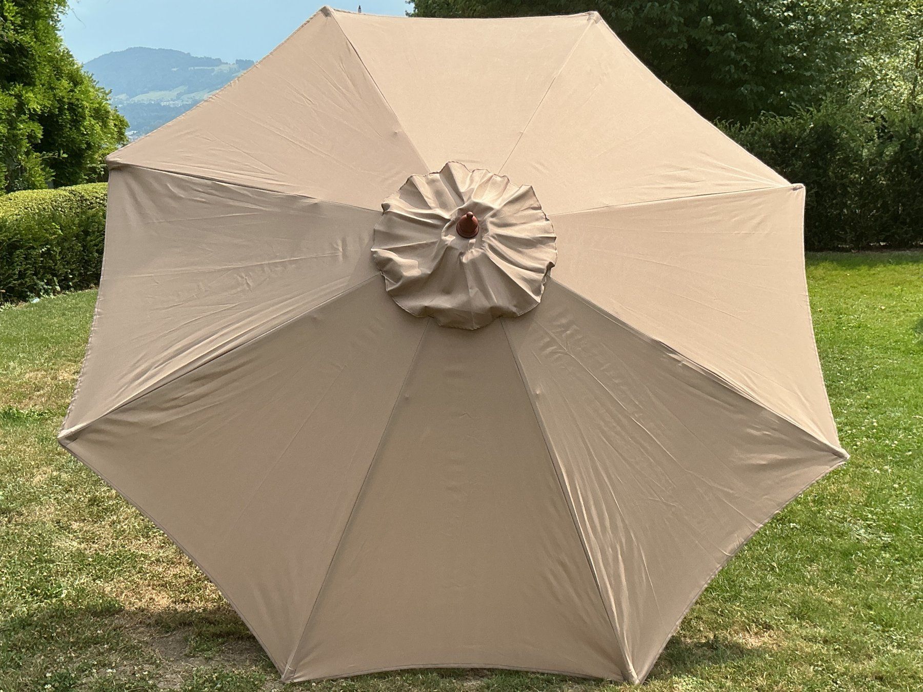 Sonnenschirme: SONNENSCHIRM Sandbeige – Neu (gemäss Beschreibung) aus Richterswil von Restwert_Richterswil 2