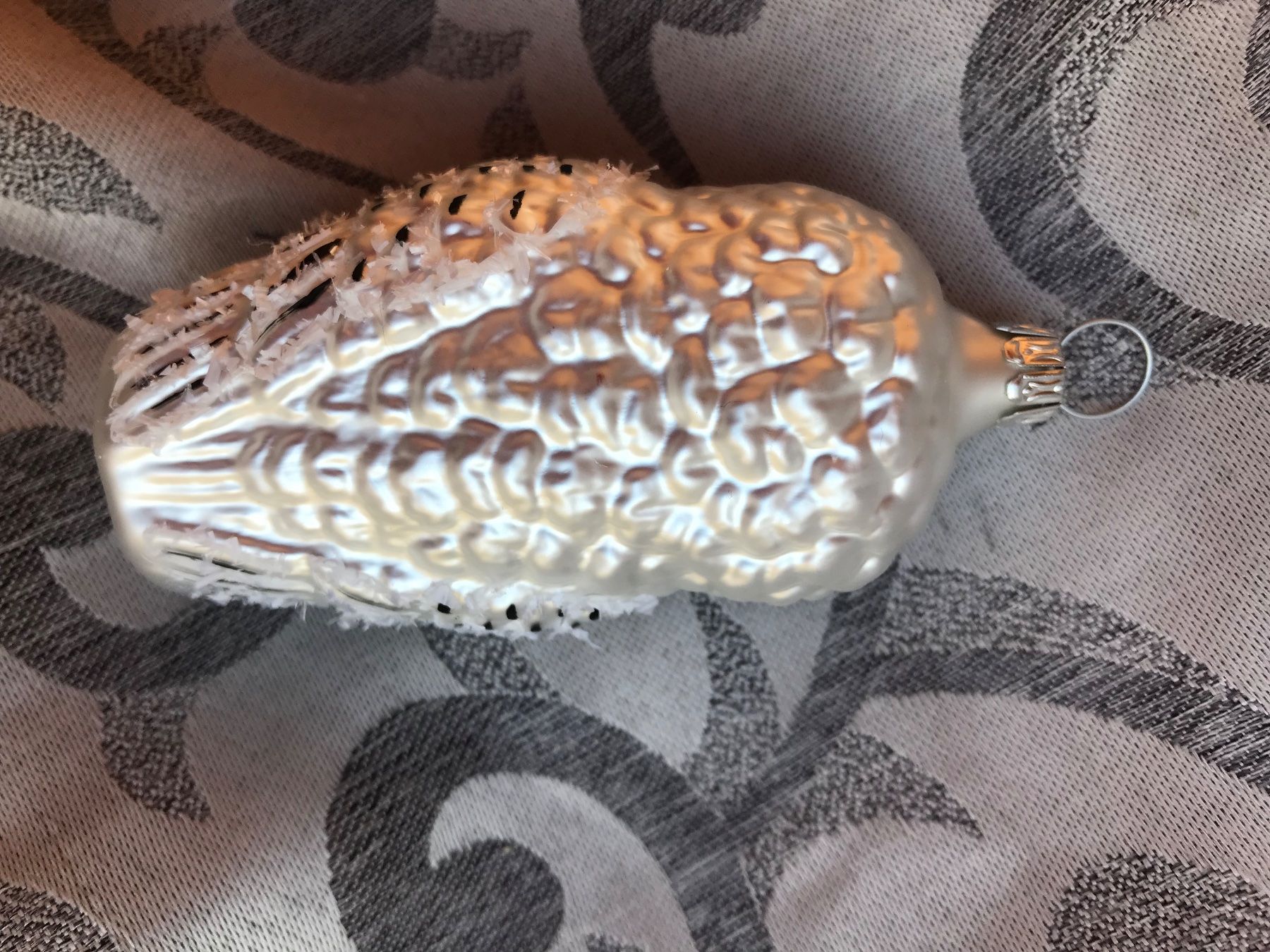 Tutte le decorazioni: Eule Schneeeule Vogel  aus Lauscha Christbaumschmuck – Nuovo e nell'imballaggio originale da Alpnach Dorf venduto da marvo 3
