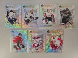 NHL 7 Kartenlot SP Authentic Pageantry(Kane, Raymond usw)