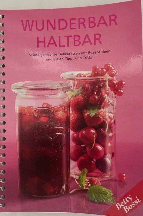 Libri: Betty Bossi WUNDERBAR HALTBAR – Usato da Heimberg venduto da Rockenrol