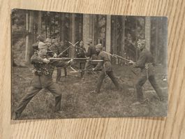 Echt Photo Karte / Beim Nahkampf Ausgabe ca. 1920