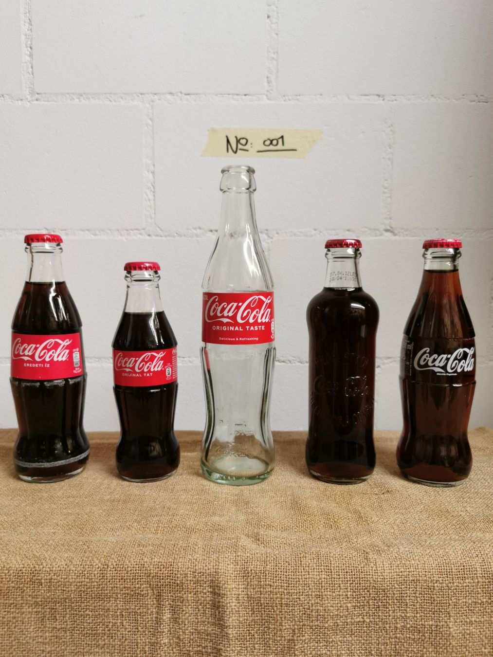 Coca-Cola Altro in Stoviglie & Bicchieri: 5x Coca Cola Flasche #001 – Usato da Wetzikon ZH venduto da Tothart