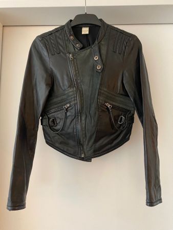 Lederjacke